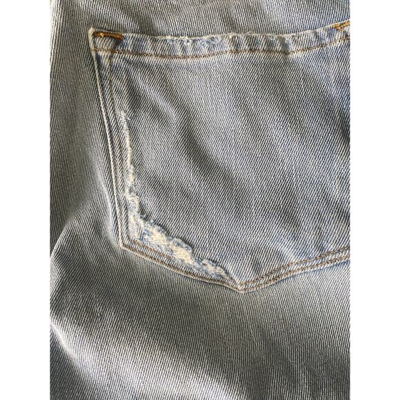 NWT Women’s FRAME Cropped Wide Leg Jeans Pants Raw Hem 27 - Picture 4 of 7
